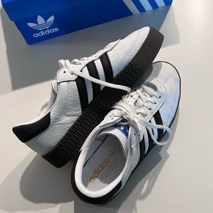 Adidas Originals White Sambarose